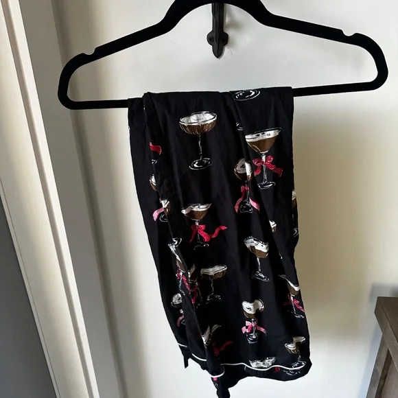 PrintFresh + Wine Enthusiast Espresso Martini Pajamas Medium Women's - Picture 5 of 6